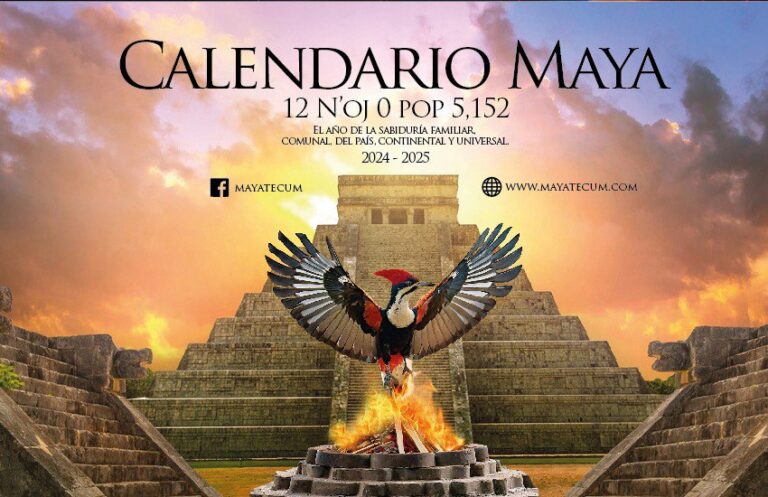 Calendario Maya Ab Impreso 12 N OJ 0 Pop 5 152 Maya Tecum