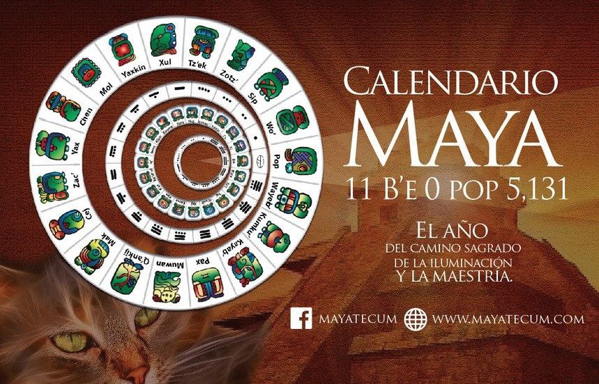 Calendario Maya Ab' Digital 11 B'e 0 Pop' 5,131 PDF Maya Tecum