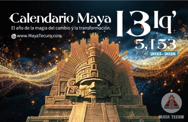 Calendario Maya Ab' Impreso 13 IQ' 0 Pop' 5,153.