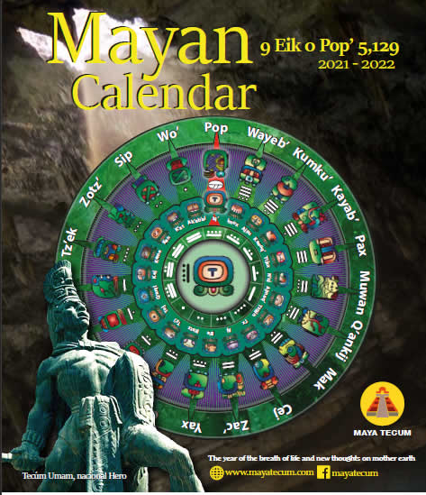 Portada En Pdf - Maya Tecum. Calendario Maya Y Cosmovisión Ancestral ...