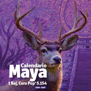 Calendario Maya Chol Ab’ Digital - 1 Kej 5,154 (2026–2027)